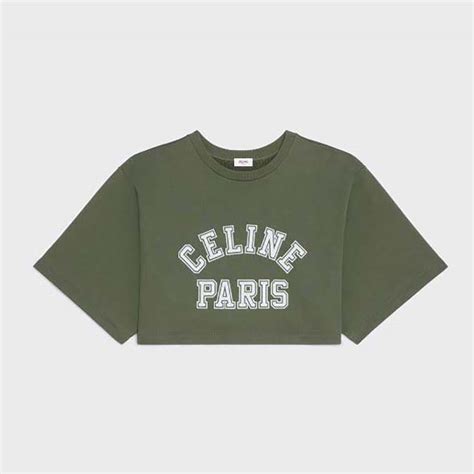 celine green tshirt|celine tshirt price.